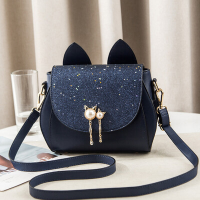 

Summer ins Super Fire Girls on Korean Single Shoulder Crossbody Fashion Joker Student Leaning