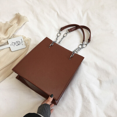 

Ins personality large-capacity Tote bag women 2019 new Korean version of high-grade simple shoulder handbag womens bag