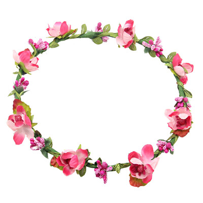 

Fashion Holiday Headwear With Leaf Plum Wreath Bride Bridesmaid Wedding Wreath Wedding Flower