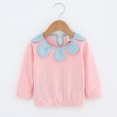 

Toddler Kid Baby Girl Clothes Long Sleeve Flowers Pullover T-shirt Tops