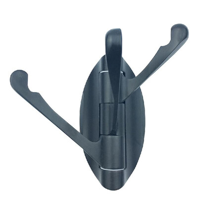 

Swivel Hook Foldable Arms Triple Coat Towel Clothes Hanger Hook Wall Mount Hook Holder for Bathroom Kitchen Bedroom