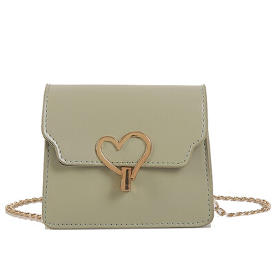 

Tailored Women Ladies Fashion Heart Metal Shoulder Tote Handbag Backpack Crossbody Bags