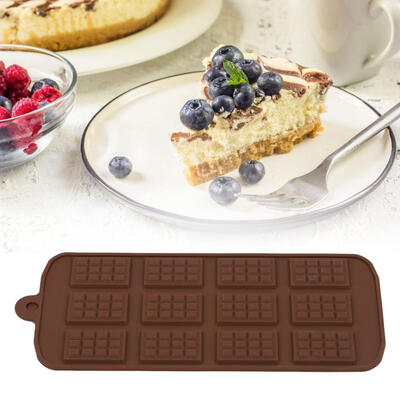 

Greensen Homemade 12 Grid Waffles Cake Mold Silicone Molds Lips Shape Baking Tool For Party