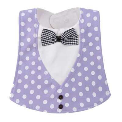 

Baby bibs burp Gentleman Infant Waterproof bib Saliva Towel Cotton Fit 0-3 Years Old Bebe Feeding Babies Cloths