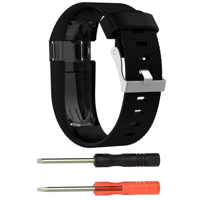 

〖Follure〗Replacement Wrist Band Silicon Strap ClaspProtector Film For Fitbit Charge HR