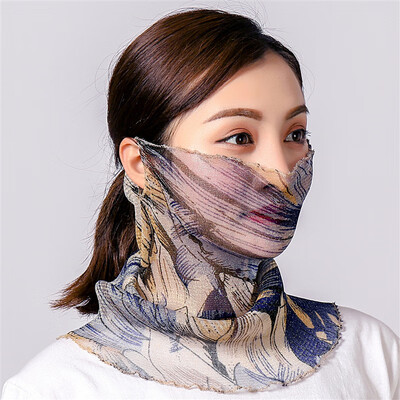 

Variety bib female collar sunscreen mask sunscreen veil spring&summer sunscreen scarf scarves sunscreen mask dust