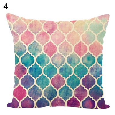 

Geometry Printed Throw Pillow Case Cushion Cover Sofa Bed Office Home Decor