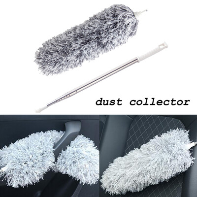 

〖Follure〗Retractable Microfiber Dust Collector For Cleaning High Ceiling Fan Window Cars
