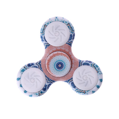 

LED Light Flash Hand Spinner Finger Focus EDC Bearing Toy