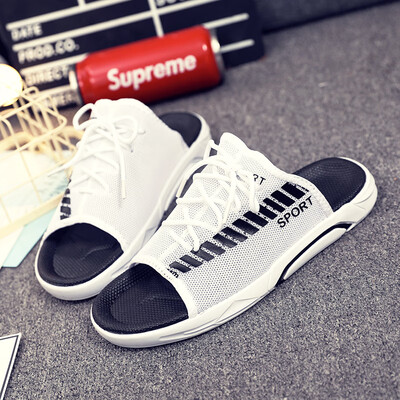 

2019 new summer Korean fashion slippers outdoor sandals&slippers personality wear non-slip sandals&sandals