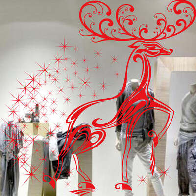 

〖Follure〗Merry Christmas Background Wall Decoration Removable Wall Stickers