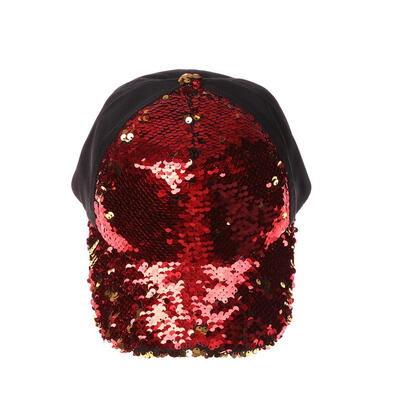 

Fashion Unisex Boys Girls DIY Sequins Baseball Hats Peaked Cap Casual Gift