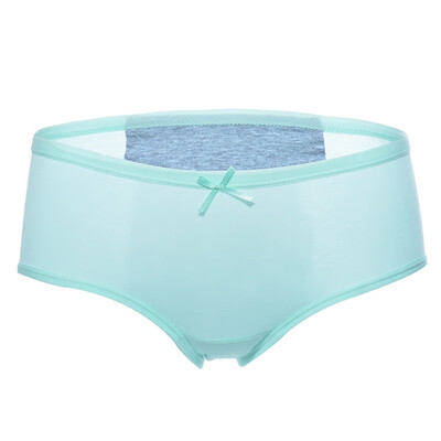 

Womens Briefs Plus Size Solid Color Lingerie Menstrual Period Ladies Seamless Physiological Leakproof Underwear