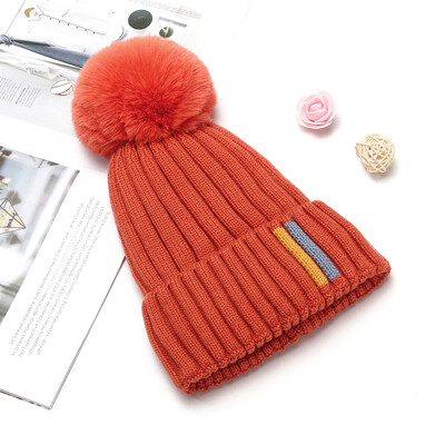 

Tailored Fashion Womens Winter Collar Plus Wild Thick knit Warm Hat