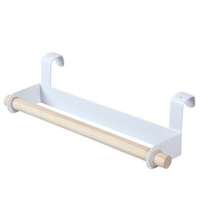 

Toilet Paper Towel Holder Kitchen Roll Rack Under Cabinet Storage Hanger Shelf