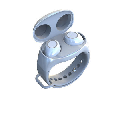 

HM50 TWS 2-in-1 Bluetooth V50 Wireless Earbuds Earpieces Headset And Smart Sports Watch Wristband