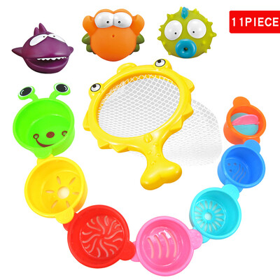 

YIWULABath Toy Spillers Stacking&Straining Cups Bath Pool Water Table Toy