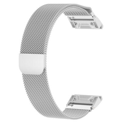 

Metal Milanese Watch Band Strap for Garmin MARQ Forerunner945935Fenix5