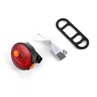 

Bike Safety Warning Lamp Rear Light USB Charging LED Cycling Taillight Waterproof Mountain Road
