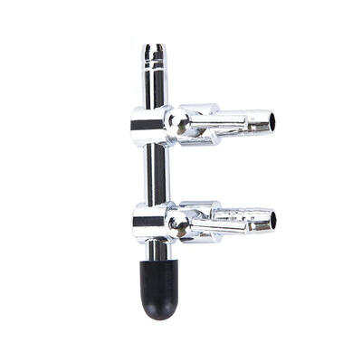 

Air Flow Line Stainless Steel Control Valve Aquarium Pump Tube Splitter