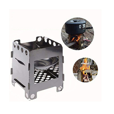 

〖Follure〗Outdoor Camping Stove Portable Folding Stainless Steel Wood Stove