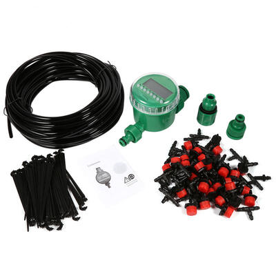 

Greensen 1 Set 20m Auto Timer Plant Self Watering Drip Irrigation Micro System Garden Dripper Hose Kits