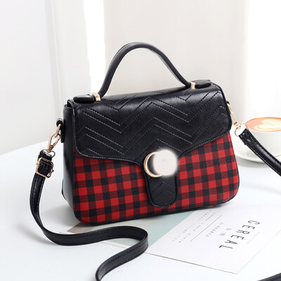 

2019 spring&summer new Korean fashion handbags fresh&simple small square bag trend shoulder Messenger bag