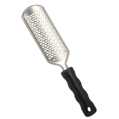 

Pedicure Foot Scrubber Callus Remover Large Foot Rasp Stainless Steel Grater Foot Care Pedicure Tools for Wet&Dry Feet