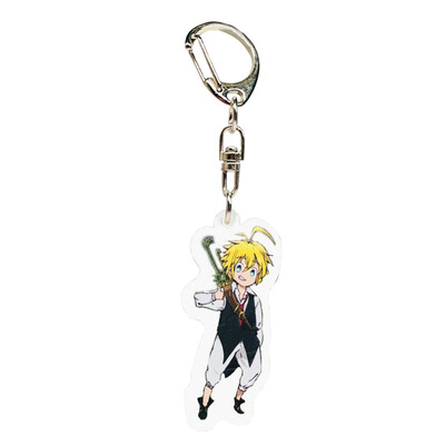 

The Seven Deadly Sins Anime Peripheral Acrylic Pendant Jewelry Seven Big Sins Seven Original Sins Melio Das Keychain