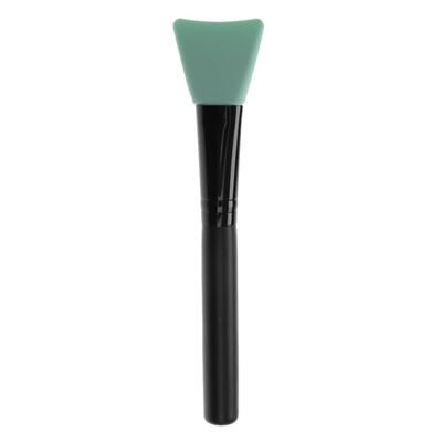 

Silicone Facial Makeup Brushes Wooden Handle Mask Brush Face Cosmetics Tool