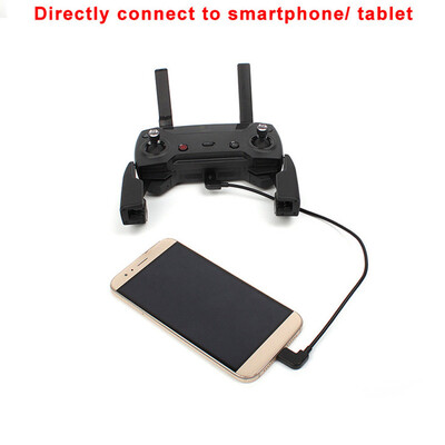 

Tailored For DJI Spark Mavic Pro Transmitter Phone Tablet Connecting RC USB Cable Adaptor
