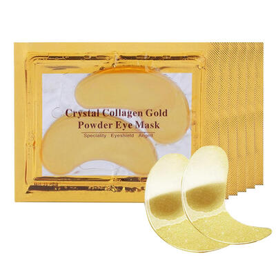 

2pcs Gold Collagen Eye Mask Dark Circles Removal Eye Patches for Face Care