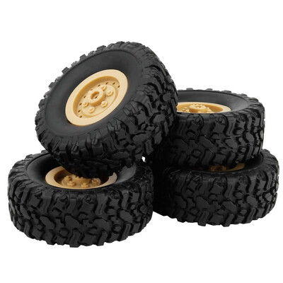 

〖Follure〗4pcs Track Wheels Spare Parts For 116 WPL B14 C24 FY001 Military Truck RC Car