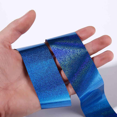 

Toponeto 1 roll of Laser Holo Holographic Nail Foils Nail Art Transfer Sticker