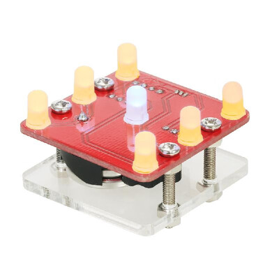 

DIY Swing Shaking LED Dice Kit Module with Small Vibration Motor