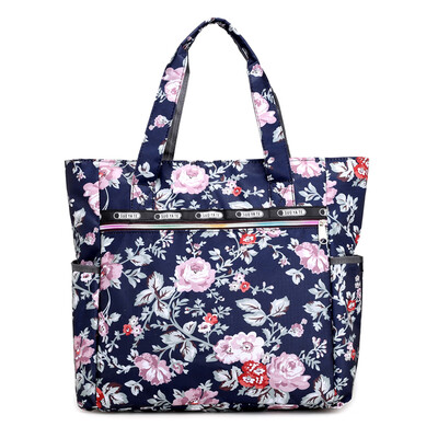 

Oxford Fabric Bag for Middle-aged&Old Women Bag Mama Waterproof Printed Canvas Bag with Large Capacity Single Shoulder Fabric