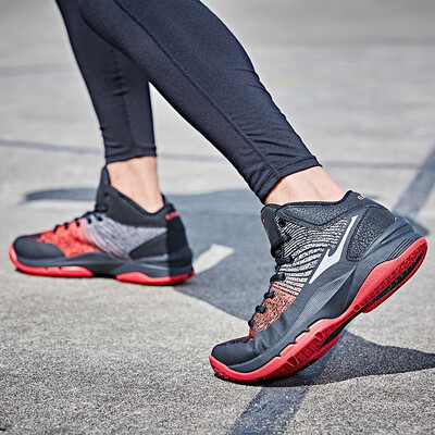 

ERKE mens basketball shoes new high-top sports shoes non-slip shock absorption wear-resistant basketball boots 1111