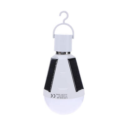 

Multifunctional Rechargeable Solar Emergency Lamp Portable LED Bulb Light