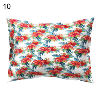 

Circle Flower Fruit Pillow Cover Cushion Case Home Car Sofa Bedroom Hotel Decor