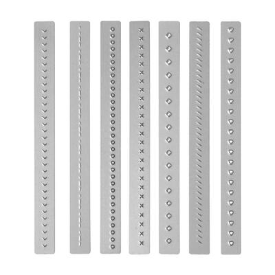 

7pcs Stripe Cutting Dies Stencils Scrapbook Embossing DIY Craft Album Cards