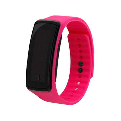 

Intelligent Silica Gel LED Watch Fashion Super Slim Electronic Watch