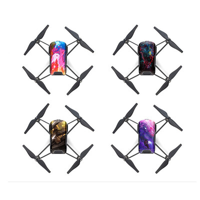 

Tailored PGY 4PC Cool Waterproof PVC Stickers Body Decals for DJI TELLO Drone