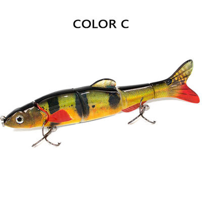 

Fishing Wobbler Artificial Lures Fishing Tackle Lifelike Fishing Lure 5 Segment Swimbait Crankbait Hard Bait