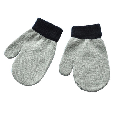 

Kid Mittens Winter Knitted Gloves For Boys Girl Soft Warm Gloves