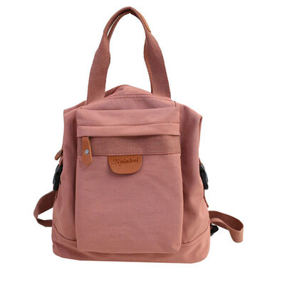 

Ins Ancient Sense Schoolbag Female College Students Korean Harajuku Simple Backpack Handheld Schoolboy High School Backpack
