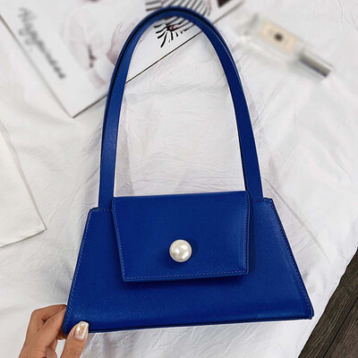 

Tailored Womens Fashion Hand Bag Solid Color Shoulder Bag Temperament Diagonal Package