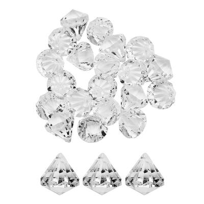 

20pcs Acrylic Chandelier Crystal Beads Hanging Pendant Wedding Party Decor