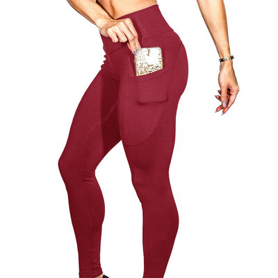 

Tailored Women Workout Out Pocket Leggings Fitness Sports Gym Running Yoga Athletic Pants