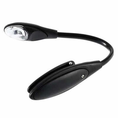 

Mini Flexible Clip-On Bright Book Light Laptop LED Book Reading Light Lamp