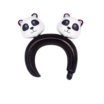

5 Pcslot Foil Balloon Cute Cartoon Animals Party Balloon Hair Hoop Party Favor For Kids Home Party Festival Ballon Decor